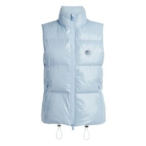 G/FORE Womens Merino Wool Lined Puffer Vest Sky